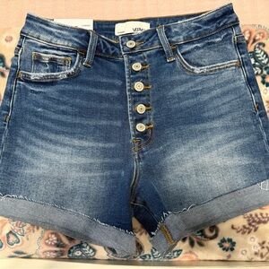 VERO MODA Women's Classic Blue Jean Shorts